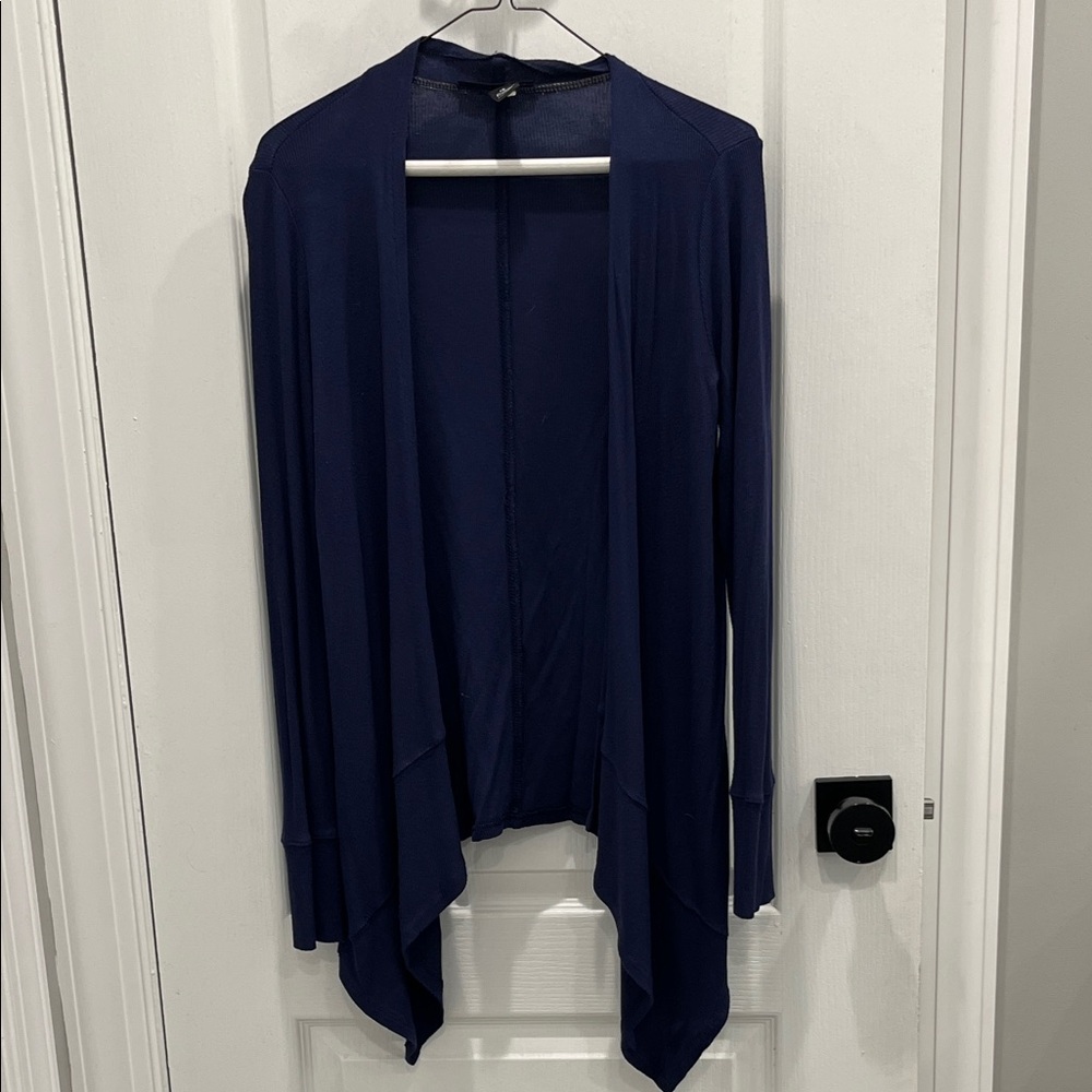 Elegant Navy Blue Women's Sweater